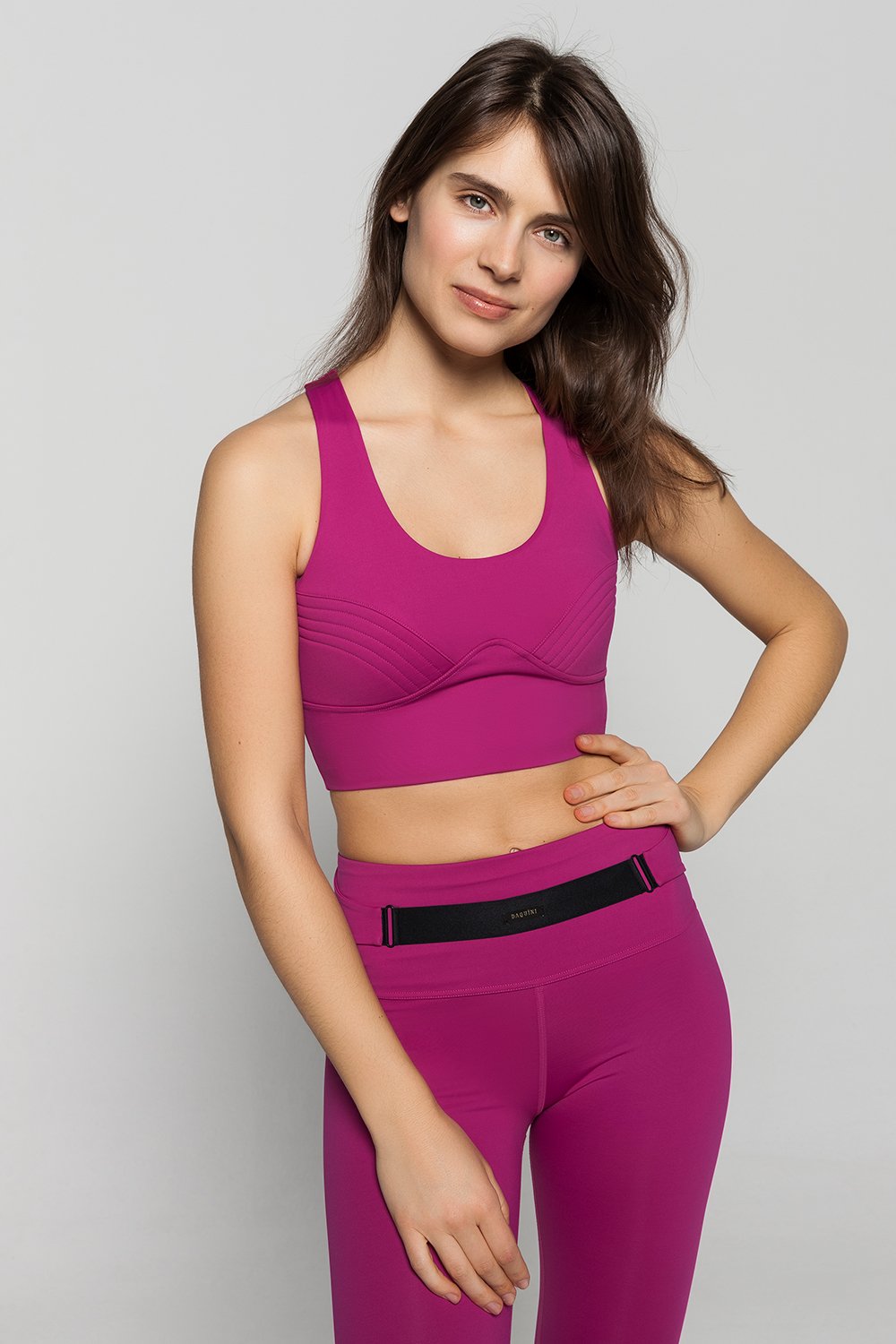 Curve Bra Top - #color_fuchsia