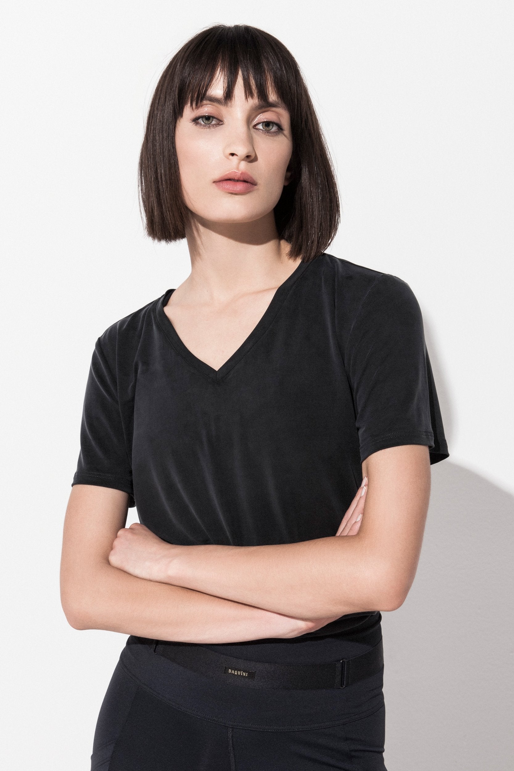 OLIVIA Cupro T-Shirt Tees Daquïni