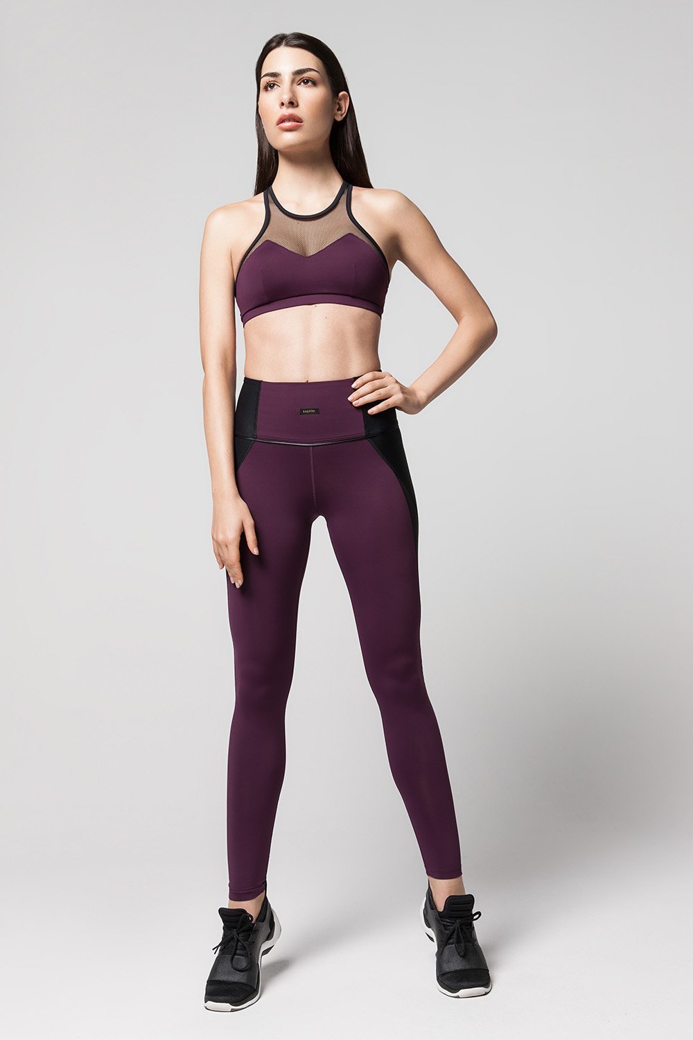 Velocity Leggings - #color_mulberry