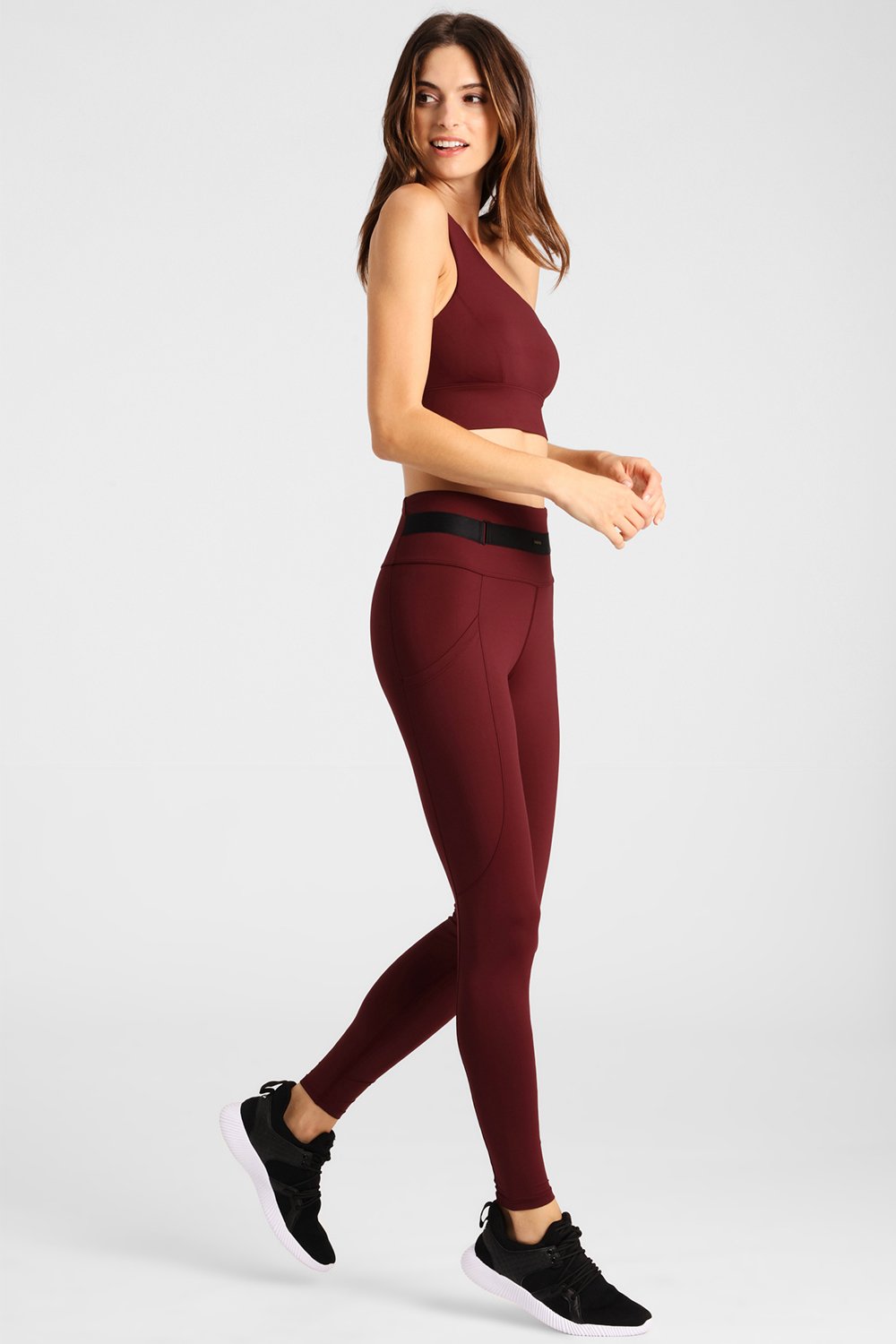 Bossa Leggings - #color_burgundy