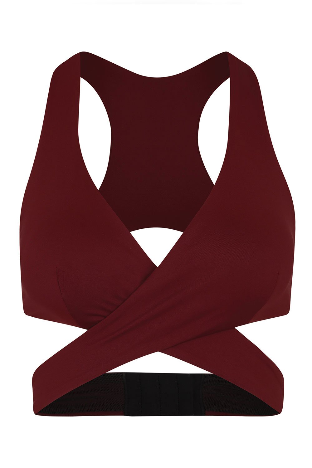 Lily Bra - #color_burgundy