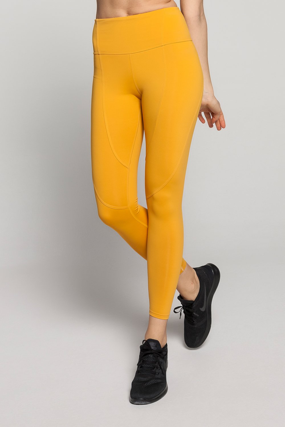 Swirl Crop Leggings - #color_mango