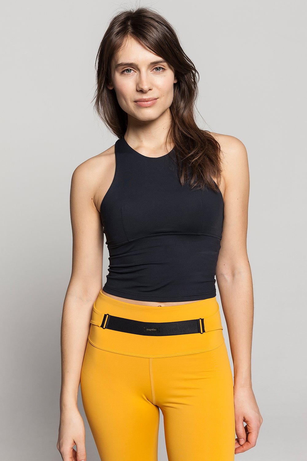 Vanity Tank with built-in Bra - #color_black